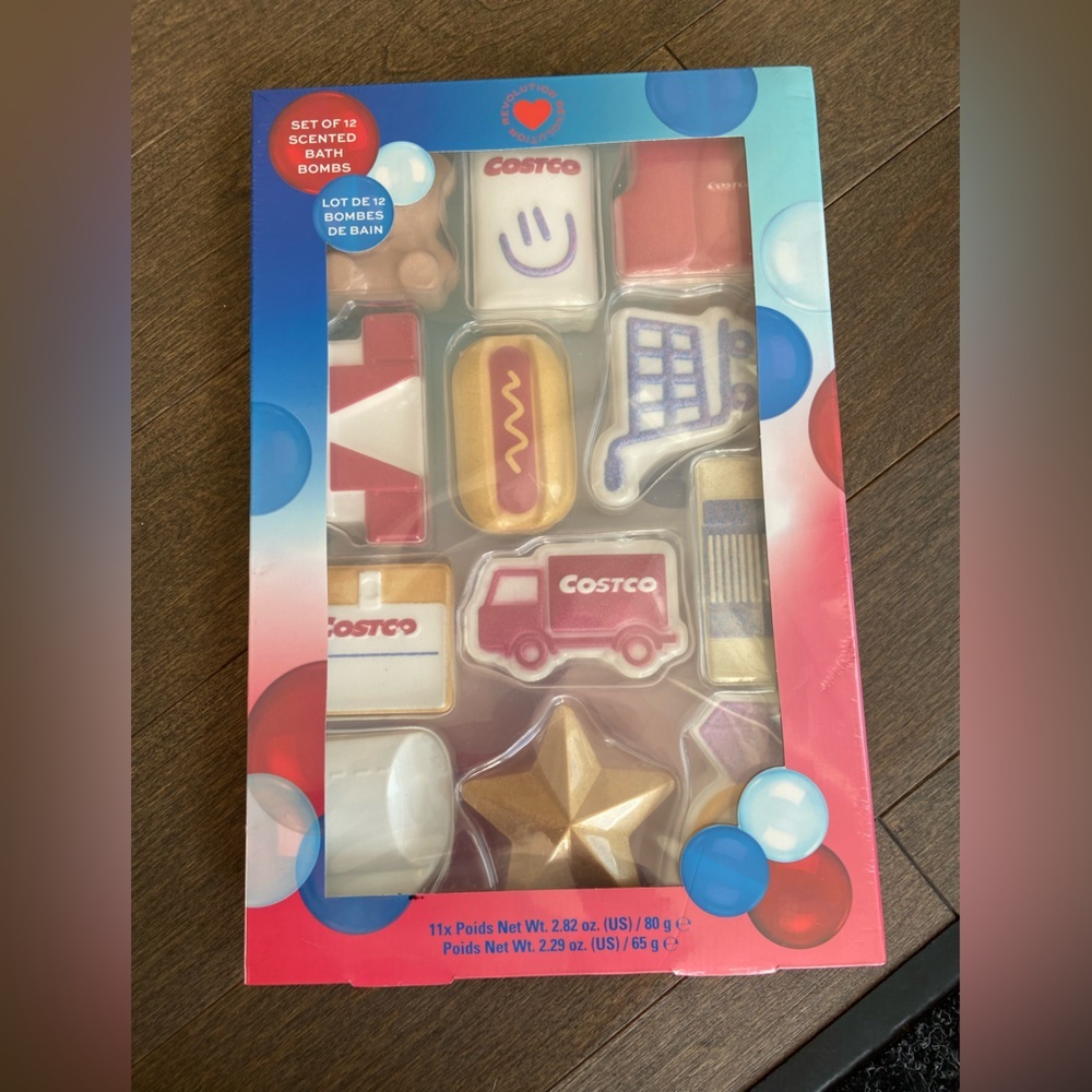 Costco bath bomb set NEW‎